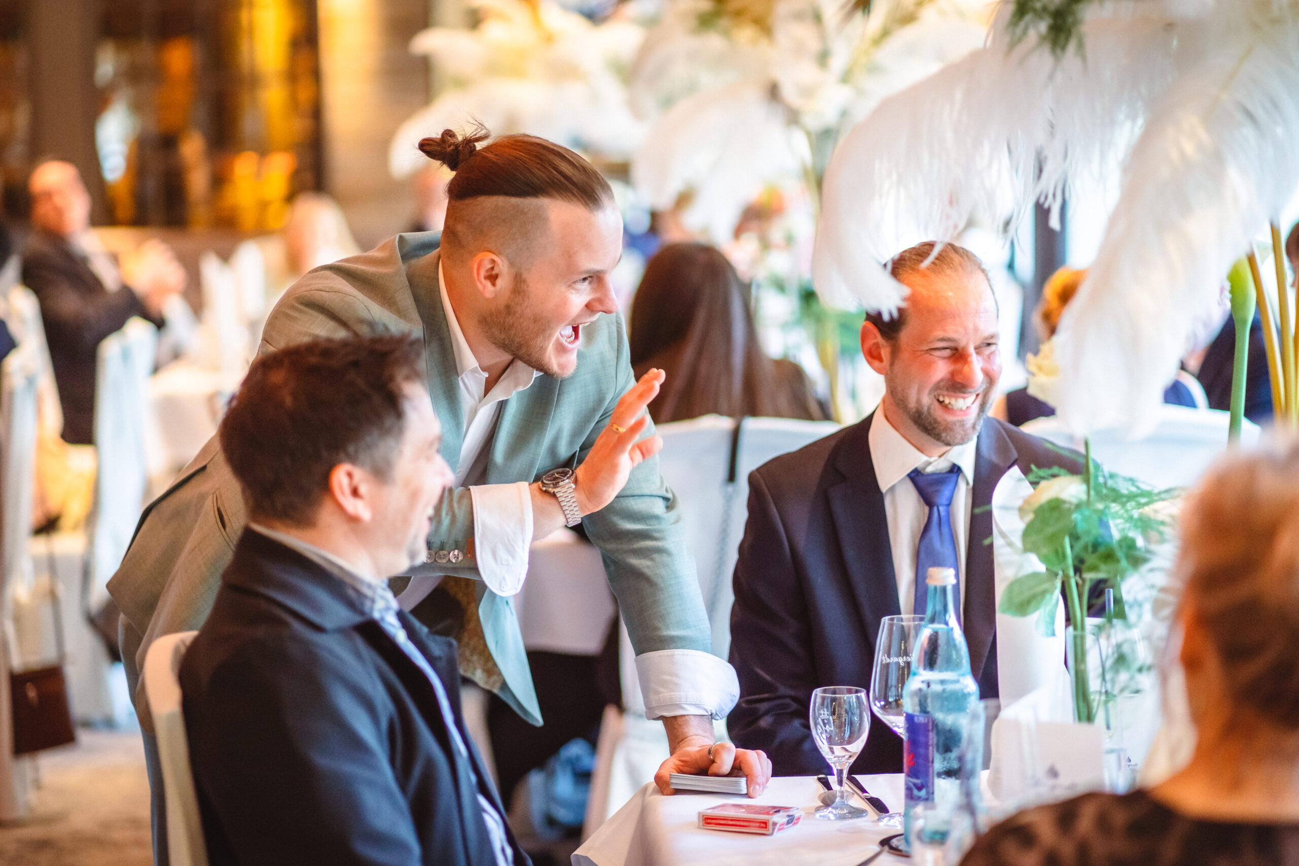 Magier Steasy in Aktion