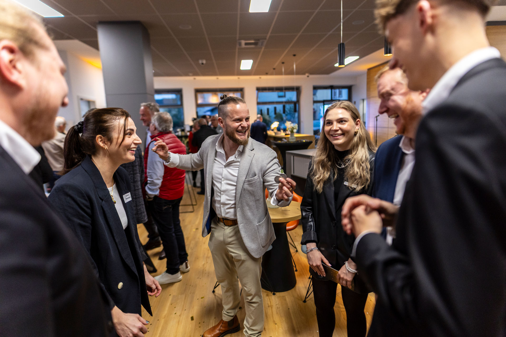 Tech-Konzern Weihnachtsfeier